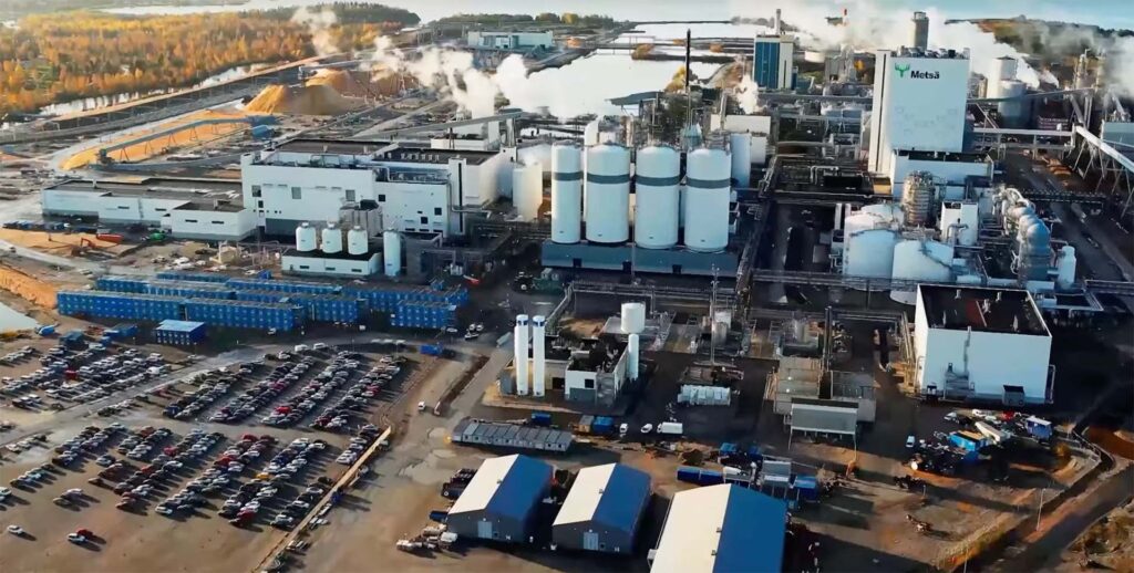 Metsä Fibre’s bioproduct mill schedule challenges overcome